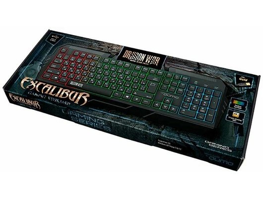 Клавиатура проводная игровая Qumo Excalibur